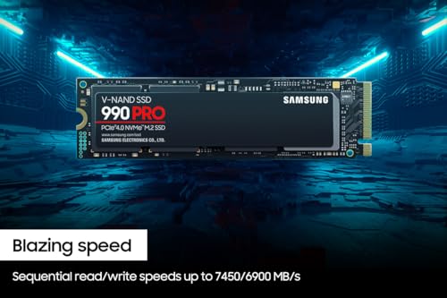 Samsung 1TB MZ-V9P1T0B/AM PCIe 4.0 M.2 2280 Solid State Drive