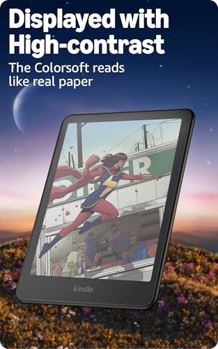 Amazon Kindle Colorsoft 7-inch 32GB Color Display 300 PPI 60Hz E-reader