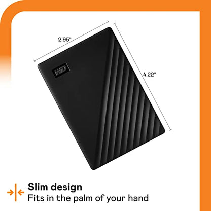 WD 5TB My Passport WDBPKJ0050BBK-WESN External Hard Drive