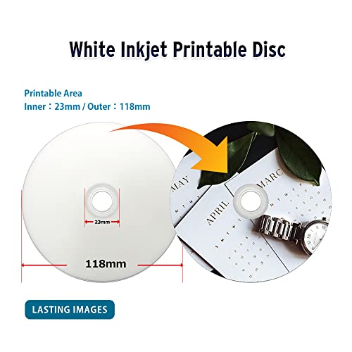 PlexDisc 4.7GB 16X 100 Count DVD-R Media Storage Capacity