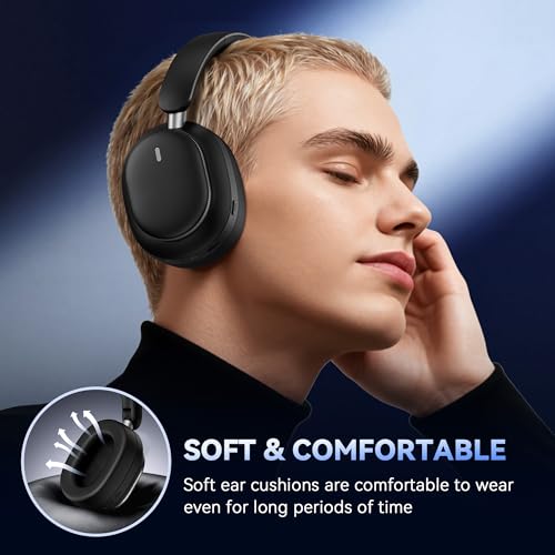 Pointcinco Over Ear Headphones IM01 Active Noise Cancelling Wired & Wireless Bluetooth 6.0