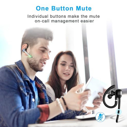 HEIBAS Wireless Bluetooth Earpiece G7 5.1 Connectivity 10m Range In-Ear Headset