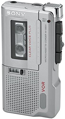 Sony M-560V 1" 4GB Digital Microcassette Voice Recorder USB 2.0