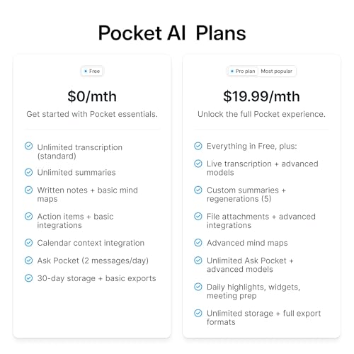 Pocket 1 Nonstandard Battery 64GB RealAudio Voice Recorder