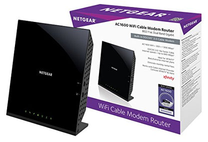 Netgear 1.0 Count C6250-100NAS Wireless Dual-Band 680Mbps Modem Router Combo
