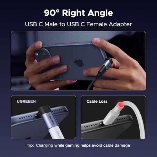 UGREEN 3 Pack USB Type C Adapter 6 Ports Compatible with Laptop, No Plug
