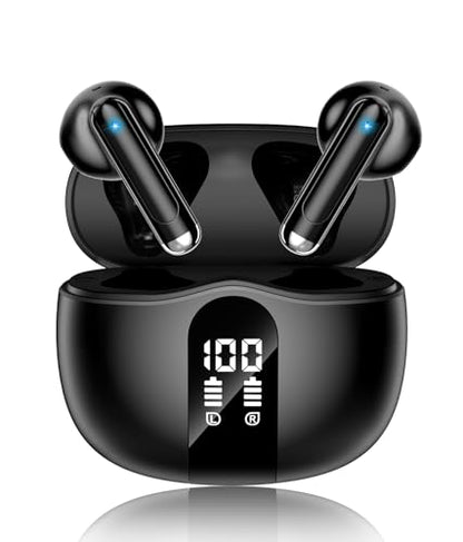 XIAOWTEK 1 Count S58 Bluetooth 5.4 Active Noise Cancelling Waterproof Earbuds