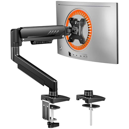 ErGear 13-34 Inches EGDMA69B Single Monitor Arm Adjustable VESA Tabletop Mount Max Load 19.8 lbs