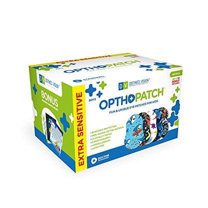 OPTHOPATCH 83mm X 57mm SB-100-2 Patch 100 Count