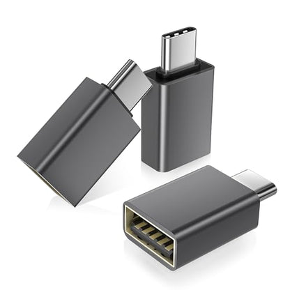 Basesailor USB-C to USB-A Adapter Pack 3R USBC Male to A Female 3.0