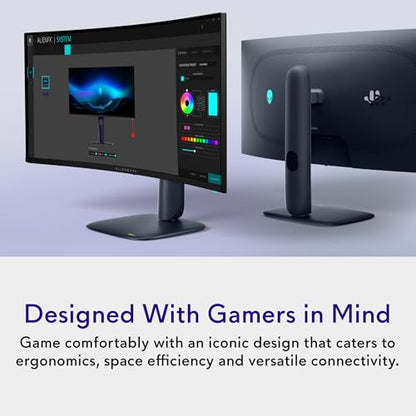 Alienware 34.2 Inch AW3425DW 3440 x 1440 240 Hz OLED Monitor