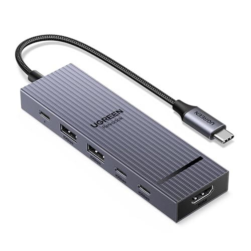 UGREEN 6 in 1 USB Hub AMUH12H 10Gbps USB-C 4K HDMI