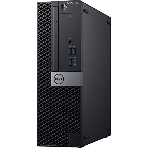 Dell Optiplex 5060 PC | Intel i7-8700 | 32GB DDR4 RAM | 500GB SSD | Windows 11 Pro | Black | Computer Tower