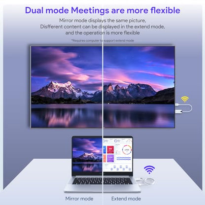 EDUP 5.6x3.6x1.5 inches EP-9906 1080P 50FT Projector