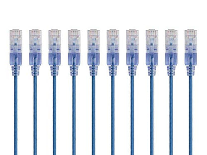 Monoprice 1 Feet Cat 6a Ethernet Cable Male-to-Male 10Gbps 550MHz