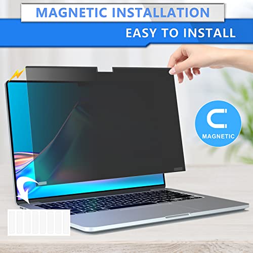 ZOEGAA 14.2 inch A2442 Privacy Screen for MacBook Pro M1 M2 M3 M4 M5 Anti-Glare