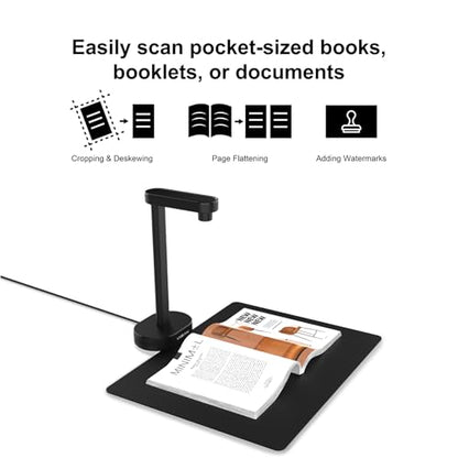 VIISAN 16MP A4 Document Scanner USB 300 dpi Document Camera