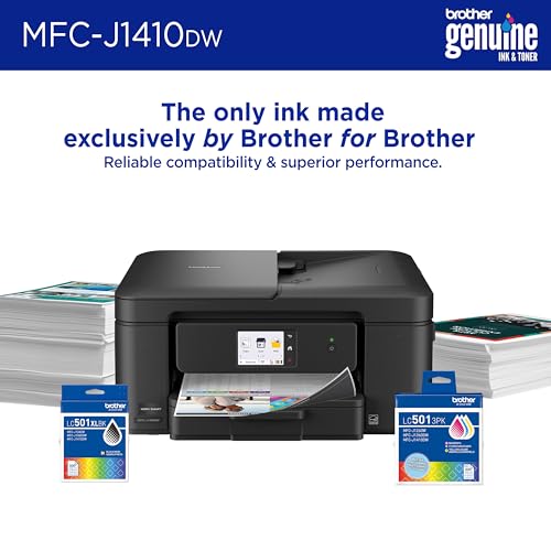 Brother MFC-J1410DW Inkjet 1200 x 6000 dpi 16 ppm Printer