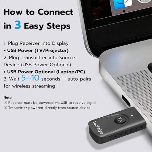 TooFeiya 1.0 Count TW-00001 4K Ultra HD 1080P @ 60Hz HDMI Transmitter and Receiver