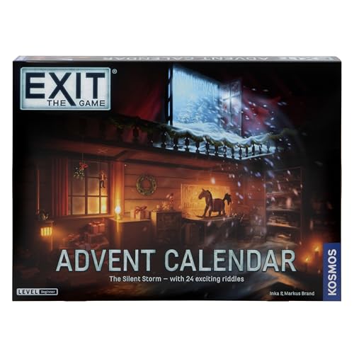 Thames & Kosmos Advent Calendar 12 x 4 inches 683009 816 Grams Christmas Cardboard