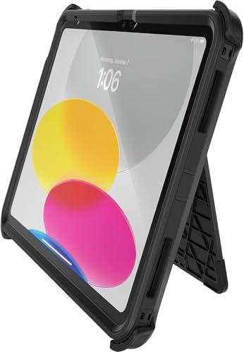 OtterBox iPad 10th Gen Defender Series Case - Black - Hard Polycarbonate - Water Repellent - 11.69 x 8.19 x 1.13 inches - 1 Pound