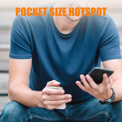 FIRSTNUM M4 Mobile Hotspot 4G LTE Portable Wi-Fi Device