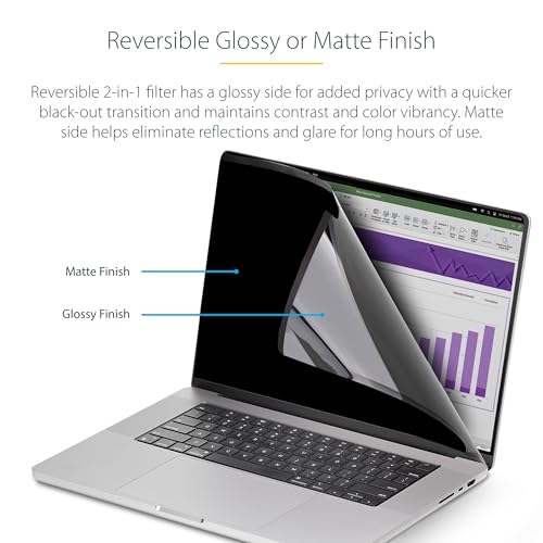 StarTech 16-inch MacBook Pro Magnetic Privacy Screen 162MM-PRIVACY-SCREEN
