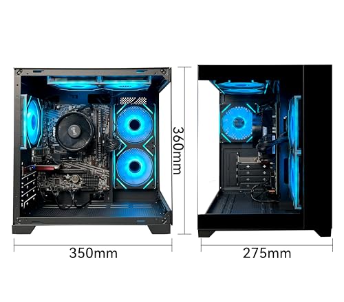 YAWYORE Tower PC MX240 Ryzen 5 5600GT 1920x1080 Integrated 16GB DDR4