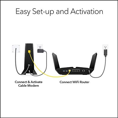 NETGEAR 32 x 8 DOCSIS 3.1 Cable Modem CM2000-100NAS
