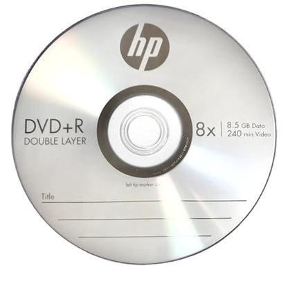 HP 50 Count DVD+R DL 8.5GB 8X