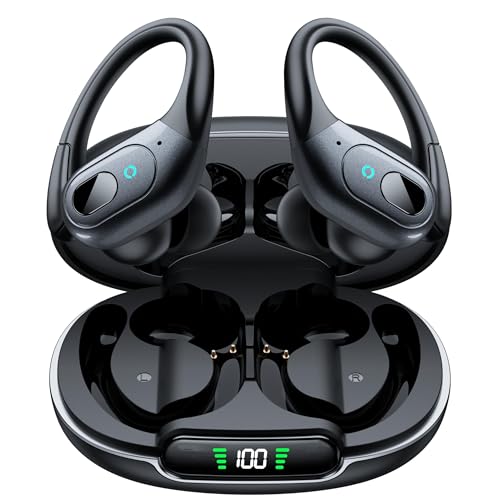 occiam T19 Wireless Earbuds 90Hrs Playback Bluetooth 5.4 In-Ear Active Noise Cancellation Headphones Sports