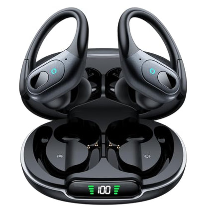 occiam T19 Wireless Earbuds 90Hrs Playback Bluetooth 5.4 In-Ear Active Noise Cancellation Headphones Sports
