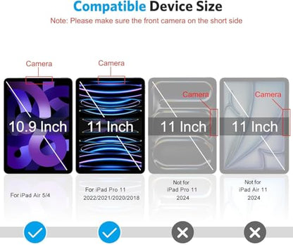 OMOTON 10.9 Inches OM-iPad Pro 11-0222 iPad Air 5th 4th Generation 9H Screen Protector