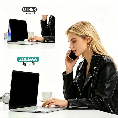ZOEGAA 13 Inch MacBook Neo Privacy Filter Anti-Glare Blue Light Blocking