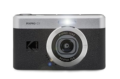 Kodak 13MP C1 Compact Digital Camera with 4X Zoom, 180° Flip Screen, Full HD Video