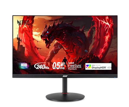 Acer 27" UM.HX2AA.201 QHD 2560 x 1440 240Hz IPS Monitor