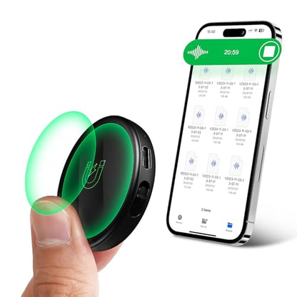 Yigeliter 64GB yshx-0410 USB Voice Recorder 4800 Hours Battery Life Noise Cancellation