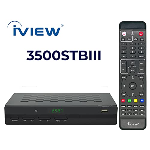 IVIEW 3500STB III Surface Mount Digital Converter Box, HDMI, USB, 4 Channels, 26 Pins, Plastic