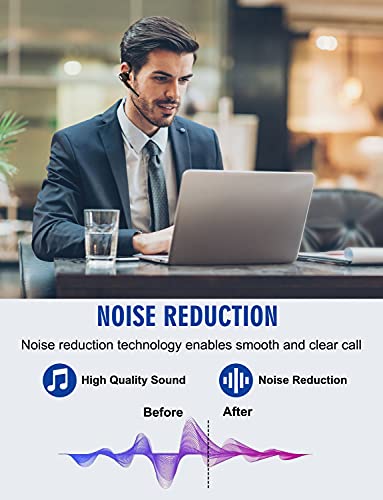DECHOYECHO G5 Bluetooth Headset V5.1 with Charging Case