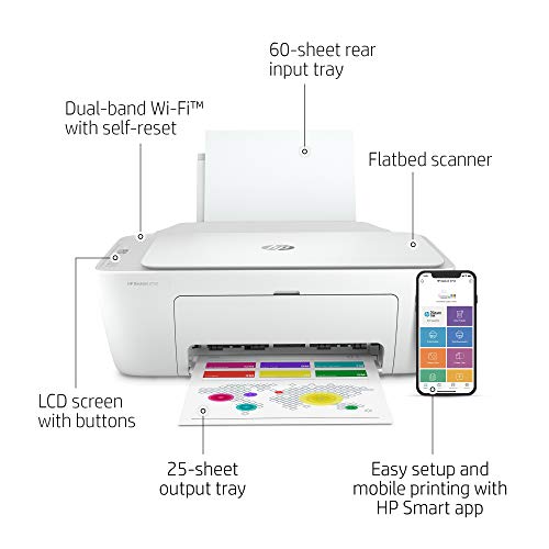 HP DeskJet 8RK11A 1200x1200 Inkjet Color All-in-One Printer