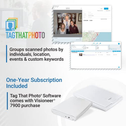Visioneer 7900 USB Flatbed Scanner 1200 DPI 24 bpp Document