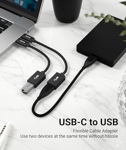 Syntech USB Type C to USB Adapter, 2 Pack, 10Gbps, Compatible with Various Devices