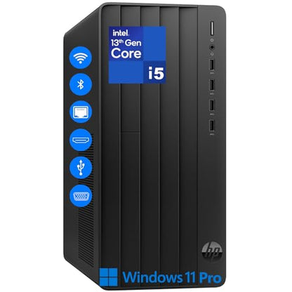 HP Pro Tower 290 G9 Desktop PC, Intel Core i5-13500, 32GB RAM, 1TB SSD, Integrated Graphics, Windows 11 Pro