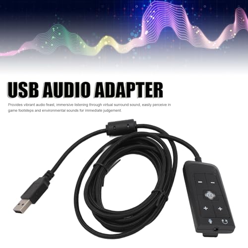 Dpofirs External Sound Card Dpofirs0qyoaxwbg6 7.1 Channel USB
