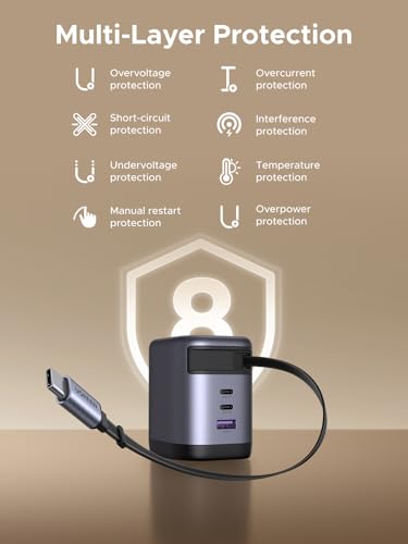 UGREEN 100W X606 GaN USB Type A/C Multi-Device Wall Charger