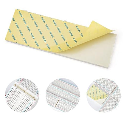 ELEGOO 2PCS 830 Point & 2PCS 400 Point Solderless Prototype PCB Board Kit