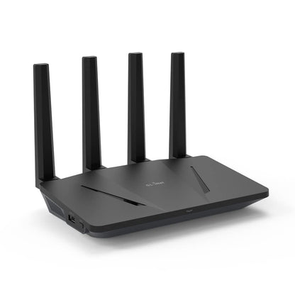 GL.iNet GL-AX1800 WiFi 6 Dual Band Router | 1.8 Gbps Data Rate | 5 Ethernet Ports | Supports 120 Devices