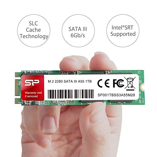 SP Silicon Power 1TB FBA-SU001TBSS3A55M28AB Solid State Drive M.2 SATA B+M Key