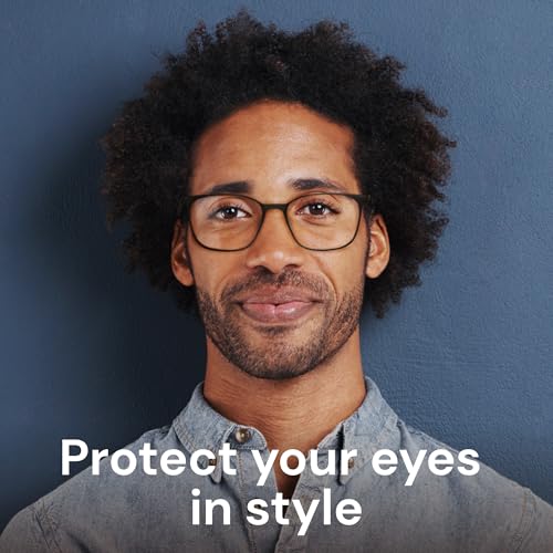 Gaoye 51mm 1806 Light Black & Leopard Full Rim Computer Glasses