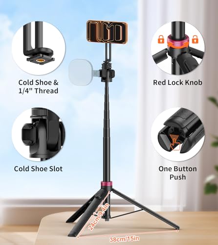 Gahenwo 69 Inch CX604 Aluminum Monopod